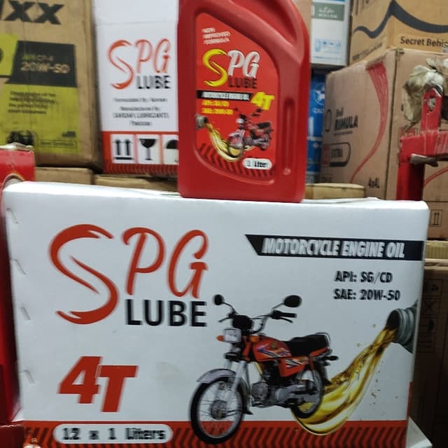 SPG Motorcycle Engine Oil 1L