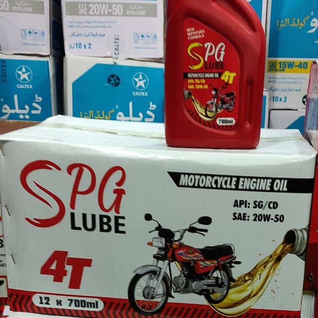 SPG Motorcycle 4T Engine Oil 700ml